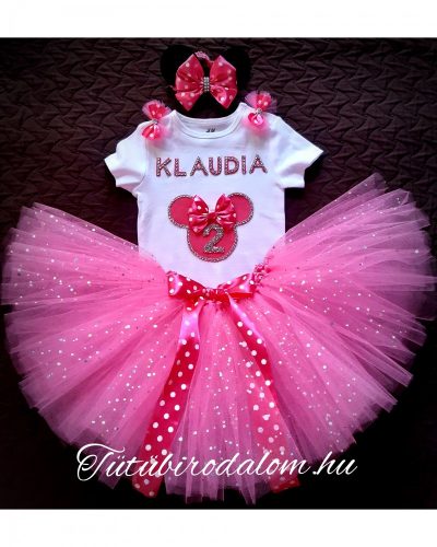 Birthday set with sequined skirt